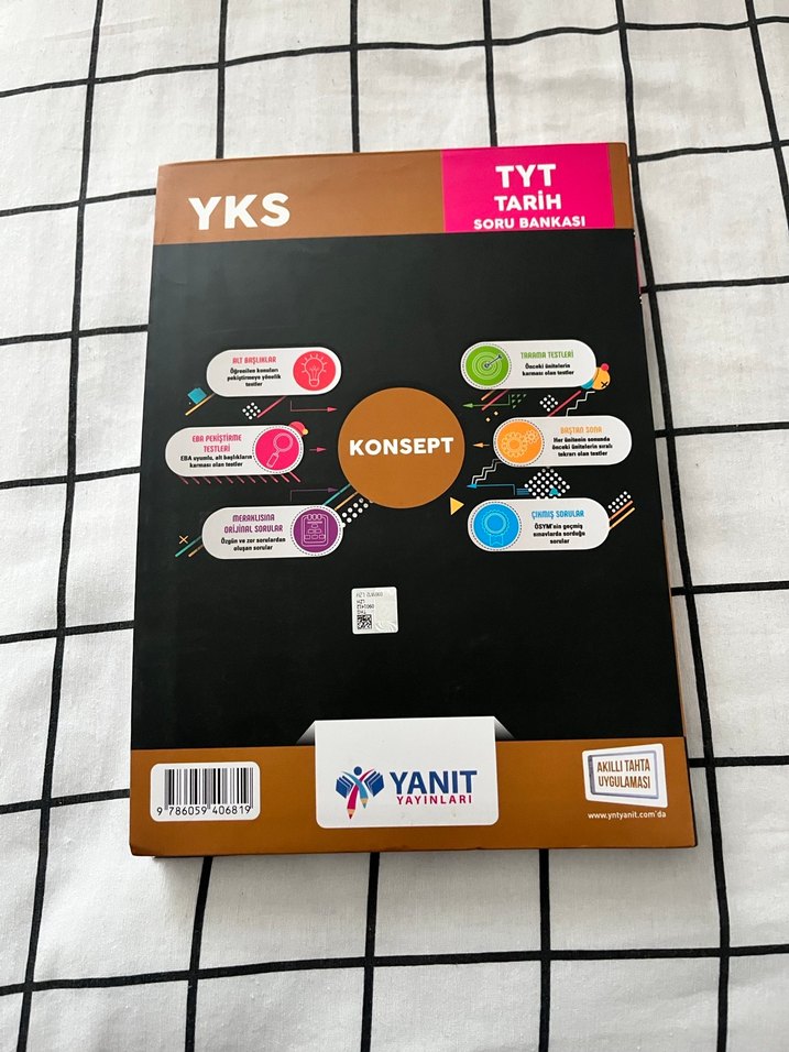 TYT Tarih Soru Bankası - Yanıt Yayınları - Görsel 2