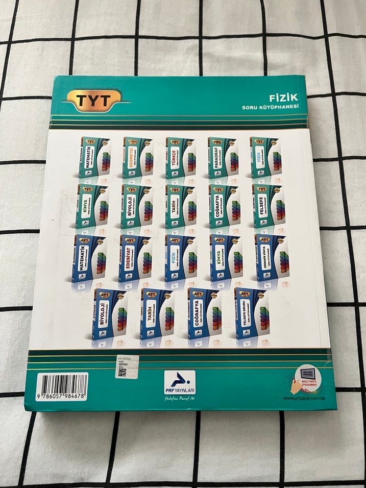 TYT Fizik Soru Kütüphanesi - PRF Yayınları - Görsel 2