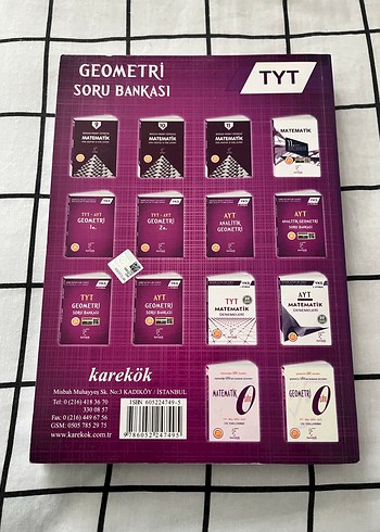 TYT Geometri Soru Bankası - Karekök Yayınları - Görsel 2
