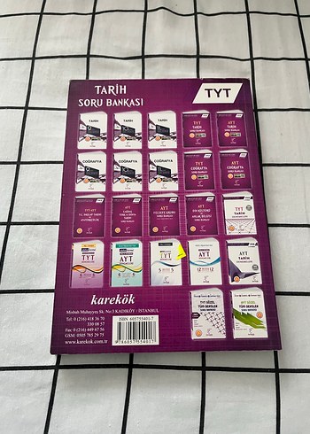 TYT Tarih Soru Bankası - Karekök Yayınları - Görsel 2