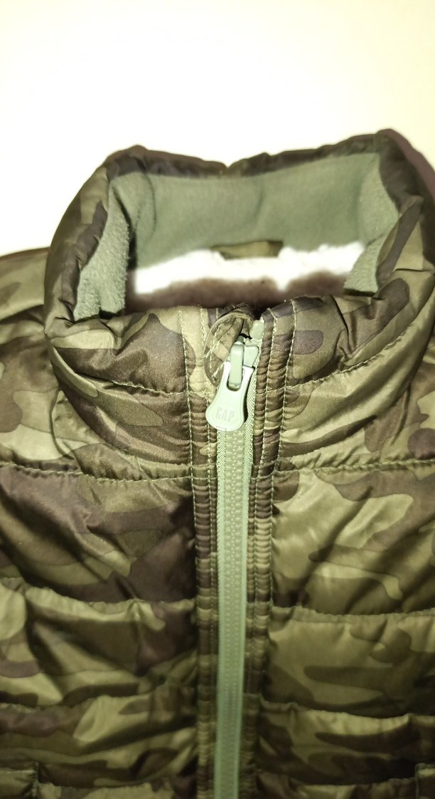 Erkek Çocuk Kamuflaj Desenli Fermuarlı Yelek - Görsel 2