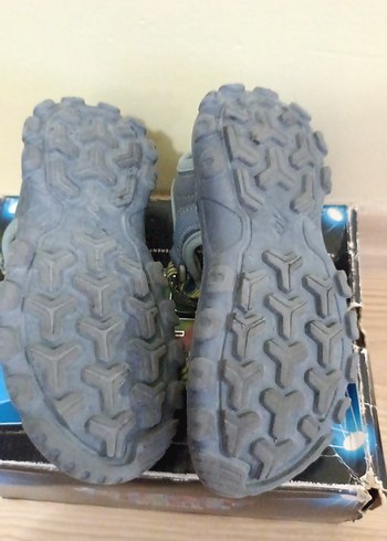 Sarı Gri Erkek Çocuk Cırt Cırtlı Sandalet - Görsel 3