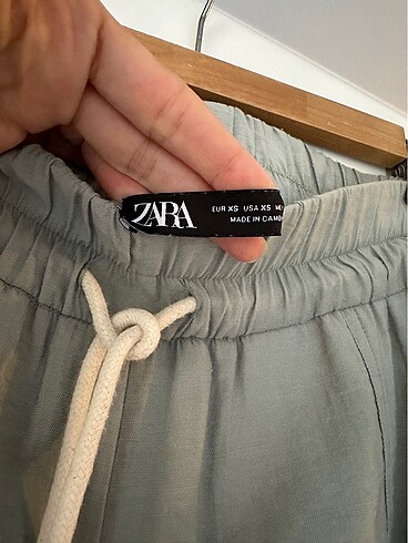 xs Beden turkuaz Renk Zara pantolon