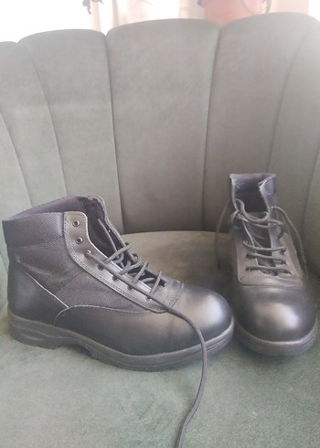 siyah Erkek Deri Bağcıklı Bot - Görsel 4