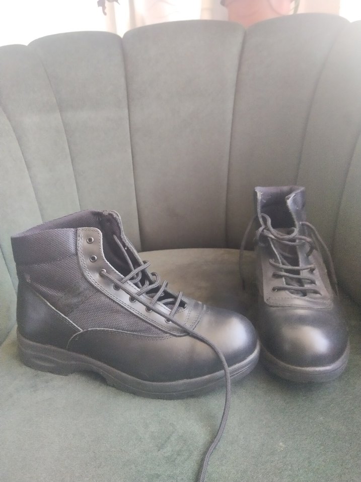 siyah Erkek Deri Bağcıklı Bot - Görsel 4