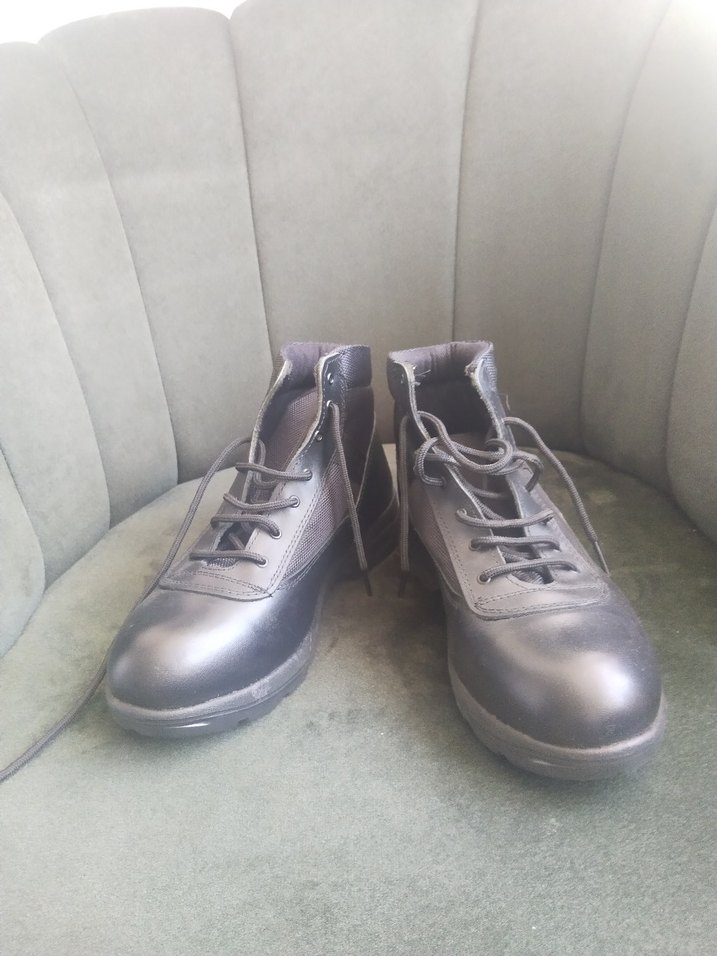 siyah Erkek Deri Bağcıklı Bot - Görsel 2