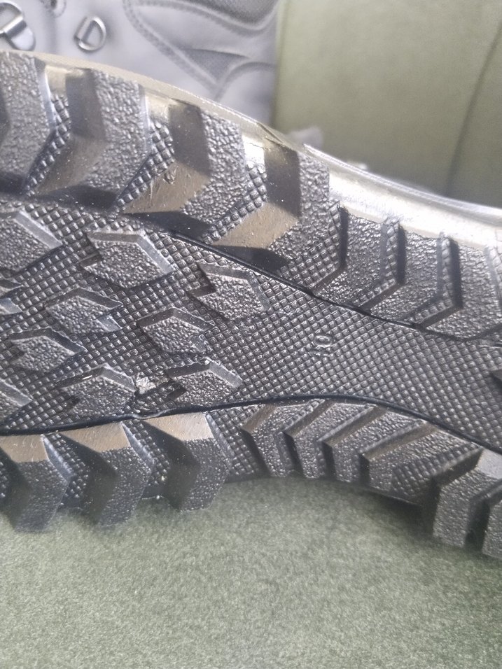 Siyah Kamuflaj Desenli Erkek Biker Bot - Görsel 5