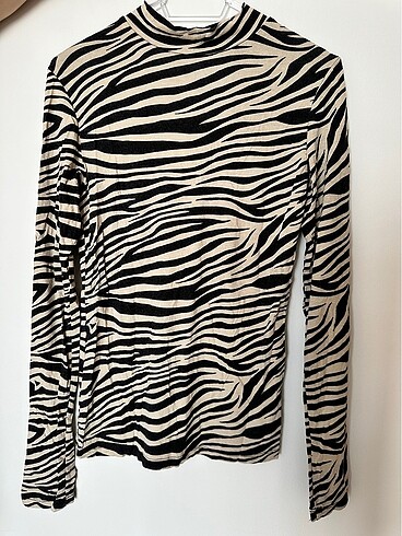 s Beden çeşitli Renk Bej zebra desenli body