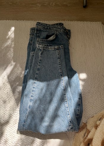 Gri Mavi Midi Kadın Kot Pantolon