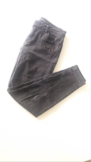Füme kot jean pantolon