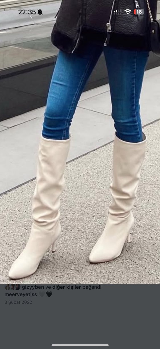 Topuklu çizme - Görsel 2