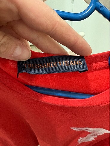 Trussardi Trussardi kırmızı tshirt