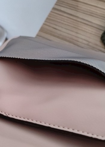 Bej Deri Kadın Çanta - Görsel 6