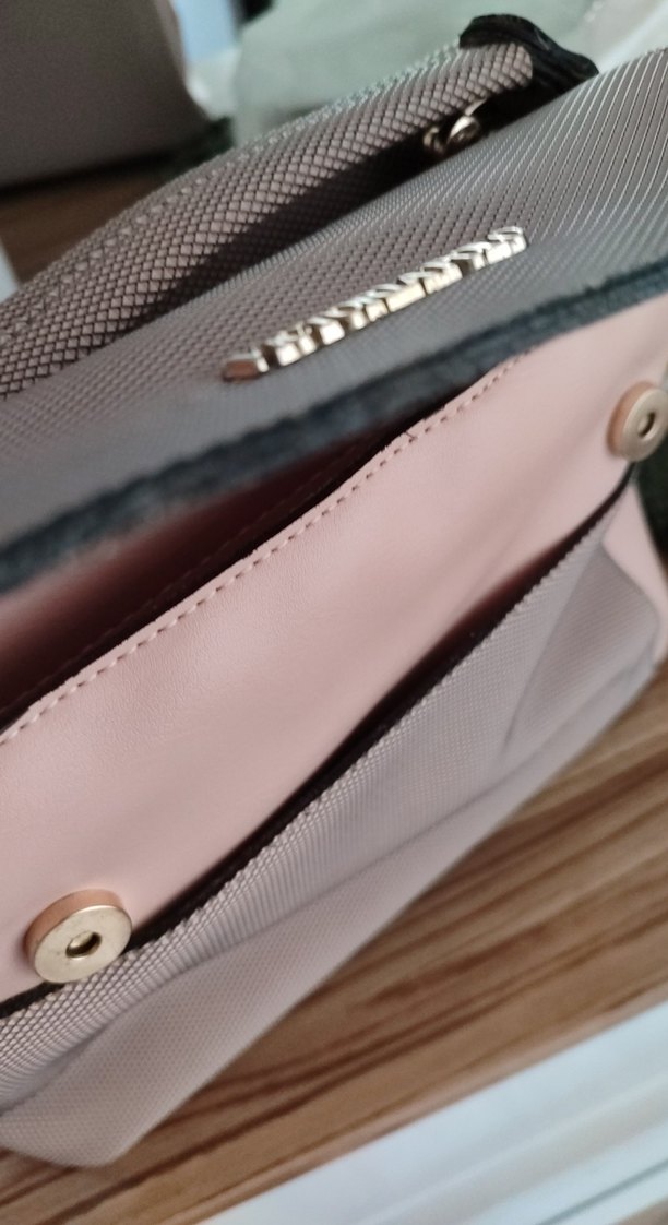 Bej Deri Kadın Çanta - Görsel 4