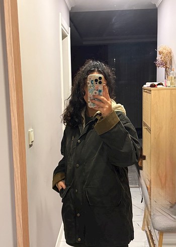Zara Zara İkisi Bir Arada Haki Ceket/Mont