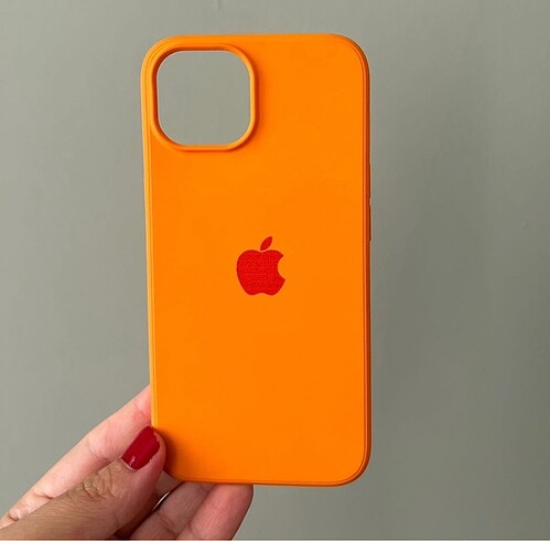 iPhone 13 14 Lansman kılıf Turuncu