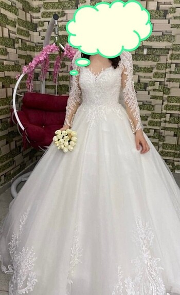 Çok Şık 38-40 Beden Gelinlik