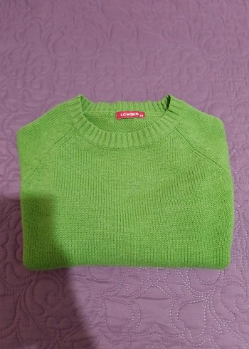 Yeşil  Kadın Kazak s beden LCW marka - Görsel 4