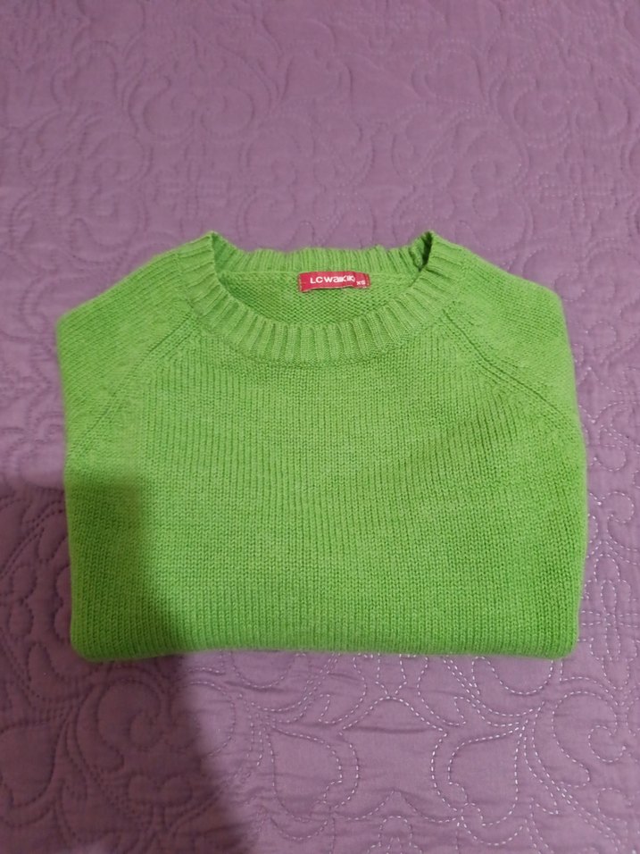 Yeşil  Kadın Kazak s beden LCW marka - Görsel 4