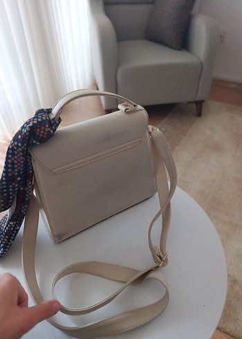 Bej Deri Tokalı LCW marka çanta cok temizdir - Görsel 2