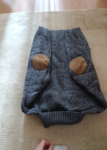 Gri Yünlü Erkek cocuk  Triko Kazak s ve xs beden için uygun kız - Görsel 3