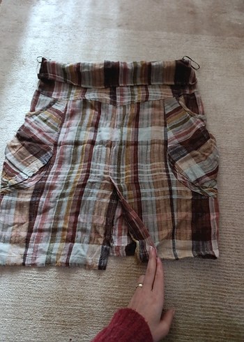 Bohem Tarzı Bağcıklı Midi Etek 40 beden mango marka - Görsel 5