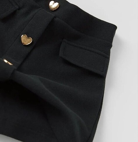 6 Yaş Beden siyah Renk Zara çocuk etek pantolon