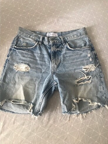 Bershka erkek kot şort