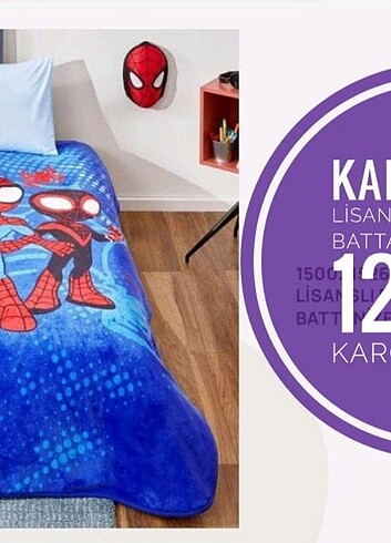 Diğer KAMPANYA LİSANSLI TEK KİŞİLİK BATTANIYE 