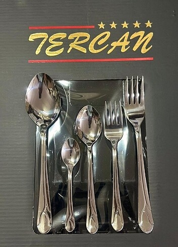 Tercan marka 60 parça Kaşık çatal seti 12 kişilik