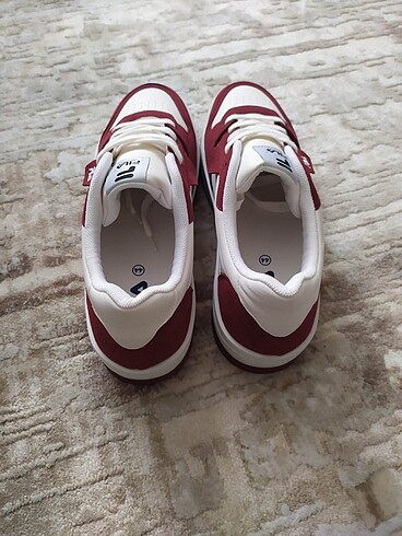 44 Beden bordo Renk Spor Ayakkabı