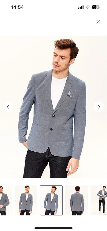 Erkek blazer