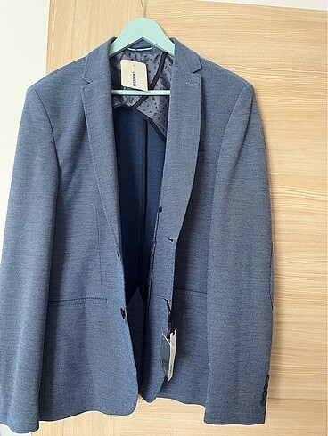 l Beden mavi Renk Erkek blazer