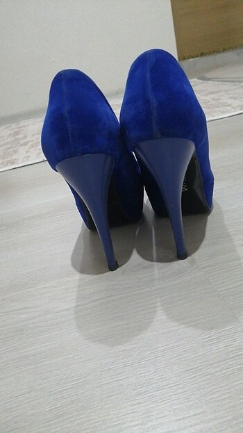 39 Beden mavi Renk Saks Mavisi Yüksek Topuklu ayakkabı 