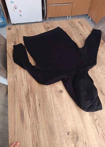 LCW Erkek ocuk Siyah Kapüşonlu Sweatshirt - Görsel 7