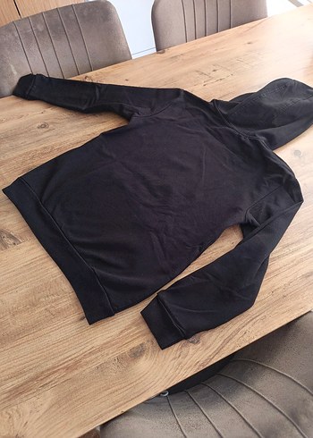 LCW Erkek ocuk Siyah Kapüşonlu Sweatshirt - Görsel 6