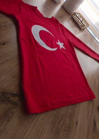 Uzun Kollu TÜRK BAYRAK sweet - Görsel 5