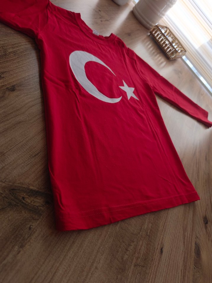 Uzun Kollu TÜRK BAYRAK sweet - Görsel 5