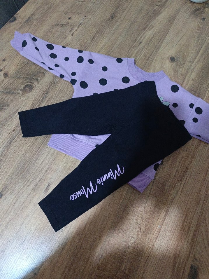 Minnie mouse kız bebek 2 li tk - Görsel 4