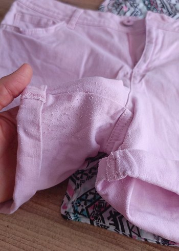 LCW KAYİK YAKA BLUZ VE MİDİ ŞORT - Görsel 11