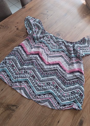 LCW KAYİK YAKA BLUZ VE MİDİ ŞORT - Görsel 3