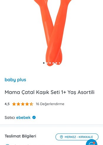 E BEBEK
Pastel Pembe Çocuk Tabak, Çatal, Bıçak Seti - Görsel 8