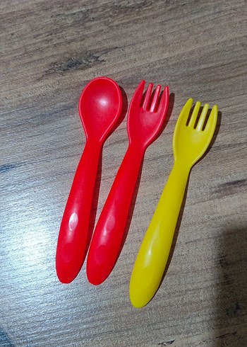 E BEBEK
Pastel Pembe Çocuk Tabak, Çatal, Bıçak Seti - Görsel 10