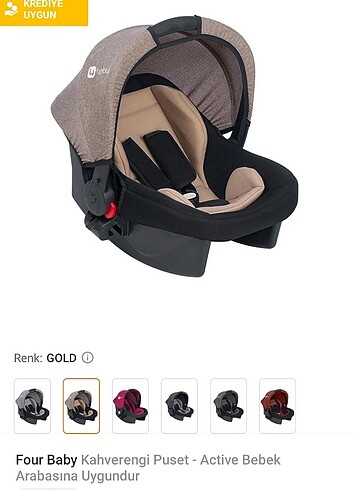 Four baby bebek puset 