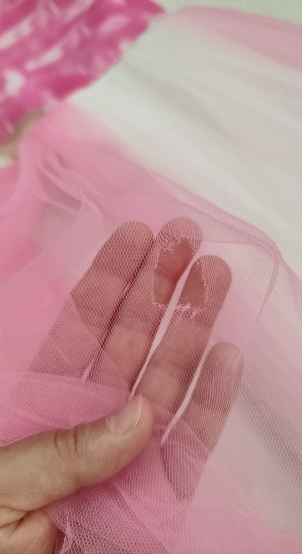 Diger Kız Çocuk Pembe Tül Elbise - Görsel 4