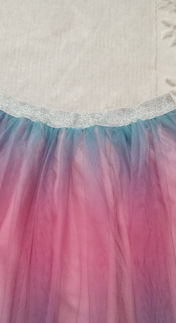 Renkli Tie-Dye Kız Çocuk Etek - Görsel 4