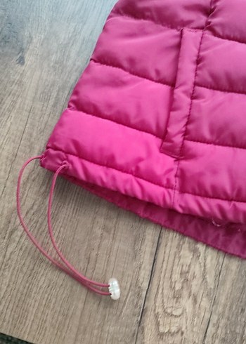 S beden koyu kırmızı yelek - Görsel 4