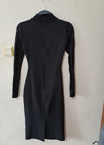 xs Beden Dantelli elbise