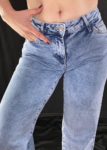 Orta Bel Kadın Jean