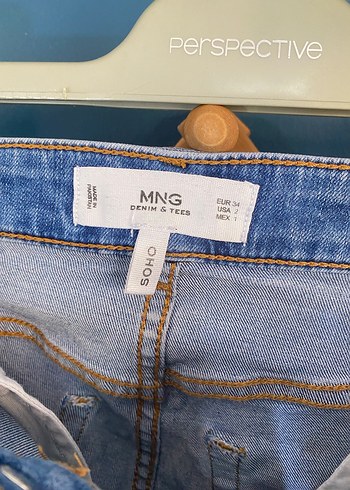 mng 34 beden Kadın Kot Pantolon - Görsel 3